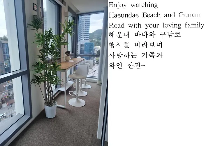 Haeundae Family Arbol Sunny#ocean View Пусан